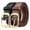 Black+caramel, variant on SENDEFN 2 Pack Women Leather Belts with Pin Buckle Waist Belt for Jeans Pants Dresses