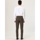 thumbnail image 5 of INSPIRE CHIC Vestidocuadros pahombre Pantalones de negocioscuadros ajustados con bolsillos marrón L, 5 of 6