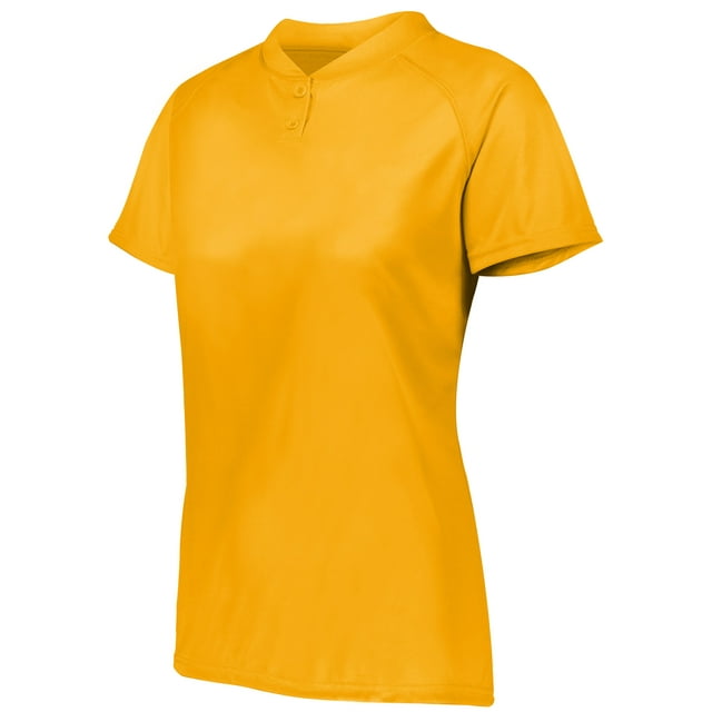 Augusta sportswear Women's Attain Wicking Two Button Softball Jersey