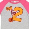 thumbnail image 4 of Inktastic Im Two Second Birthday Basketball Boys or Girls Toddler T-Shirt, 4 of 5
