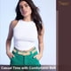 thumbnail image 2 of Cinturón JASGOOD para mujer y hombre, tejido trenzado, elástico para pantalones y jeans, 2 of 8