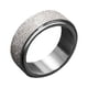 thumbnail image 5 of Minnieouse Anillos para hombre Chic exquisito estilo Simple Color sólido hombre titanio acero anillo accesorio de moda niño joyería decoración Plata 17 mm 2piezas, 5 of 6