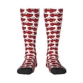 thumbnail image 1 of Balery Cute Red Crab Calcetines novedosos Calcetines deportivos Calcetines hasta la rodilla Calcetines de algodón Calcetines originales y geniales, 1 of 6