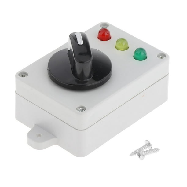 Mini Enchufe de Luz LED Sunnimix Tablero Ocupado Habilidades Prácticas Aprendizaje Montessori Juguetes Luz de 3 Colores