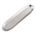 thumbnail image 2 of Metal Plate Restaurant Tableware Silver 1Pcs 10.6X3.1X0.5In, 2 of 8