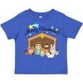 thumbnail image 3 of Inktastic Merry Christmas Cute Nativity Scene Boys or Girls Toddler T-Shirt, 3 of 5