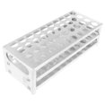 thumbnail image 3 of Test Tube Rack Silver Durable Aluminum for Storage Use and Mess- Organization, 3 of 4