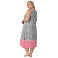 thumbnail image 3 of Secret Treasures Women’s Sleepwear Midi Knit Nightgown, Sizes XS-4X, 3 of 7