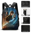 thumbnail image 3 of Percy Jack-so Backpacks Set Casual Laptop Backpack with Insulated Lunch Bag Pencil Case Travel Backpack Schoolbag for Teens, 3 of 8