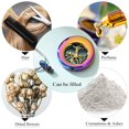 thumbnail image 4 of Cremation Urn Necklace for Ashes Eternity Circle of Life Tree of Life Urn Locket Urn Necklace Mini Keepsake Memorial Ash Jewelry for Women Men, 4 of 8