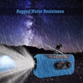 thumbnail image 4 of Emergency Crank Radio with 2000mAh Power Bank, AM/FM/NOAA Weather Alert, Flashlight for Camping Survival, 4 of 7
