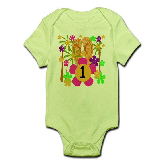 CafePress - Luau 1St Birthday Infant Creeper - Baby Light Bodysuit
