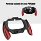 thumbnail image 3 of Gaming Hand Grip Joypad, ABS PS Handle Holder Bracket, Hand Grip Handle Holder Case Bracket, Play Station Holder Protector Case for PS Vita 2000(Rojo) Amonsee No, 3 of 7