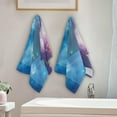 thumbnail image 4 of GZHJMY Galaxy Soft Hand Towels, 2 Pcs Absorbent Bath Towel Decorative Fingertip Towels for Bathroom Gym Spa Hotel Beach Swimming Pool,14.4"x 28.3", 4 of 7