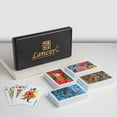 thumbnail image 3 of Lancer Dx Plastic Playing Cards Set Of 12 - Bridge Size, Multicolor Cards Packed In Three Piece Pvc Containers, Cards For All Ages Used For Card Games, Poker & Rummy | Use For Party Playing Cards, 3 of 5