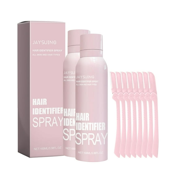 Identificateur-de-Cheveux-pour-Visage-dermaplaning, Identificateur-de-Visage-dermaplaning-pour-Montrer-le-Visage-cheveux-Visage-cheveux-Identificateur-de-Visage-pour-Dermaplaning-Visage-Identificateur-de-Cheveux-Visage-pour-Visage-rasage-dermaplaning-(2 Pcs)