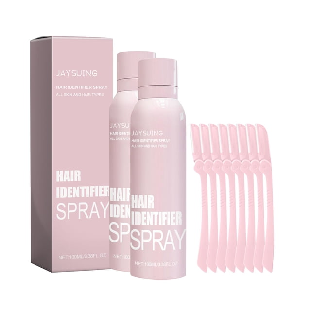 Hair Identifier Spray for Face Dermaplaning Dermaplaning Spray to Show Facial Hair Facial Hair Identifier Spray for Dermaplaning Face Hair Identifier Spray for Face Shaving Dermaplaning (2PC)