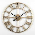 thumbnail image 2 of Amdohai Montre Bloc de Style Européen Simple Salon Rétro Or Noir, 2 of 7
