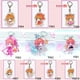 thumbnail image 4 of HOSTY Kinomoto Sakura Llavero Anime Cardcaptor Dos Caras Acrílico Bolsa Charm Fiesta De Cumpleaños, 4 of 4