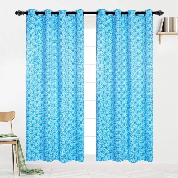 Boho Paisley Blackout Curtain Grommet 95in 2panel