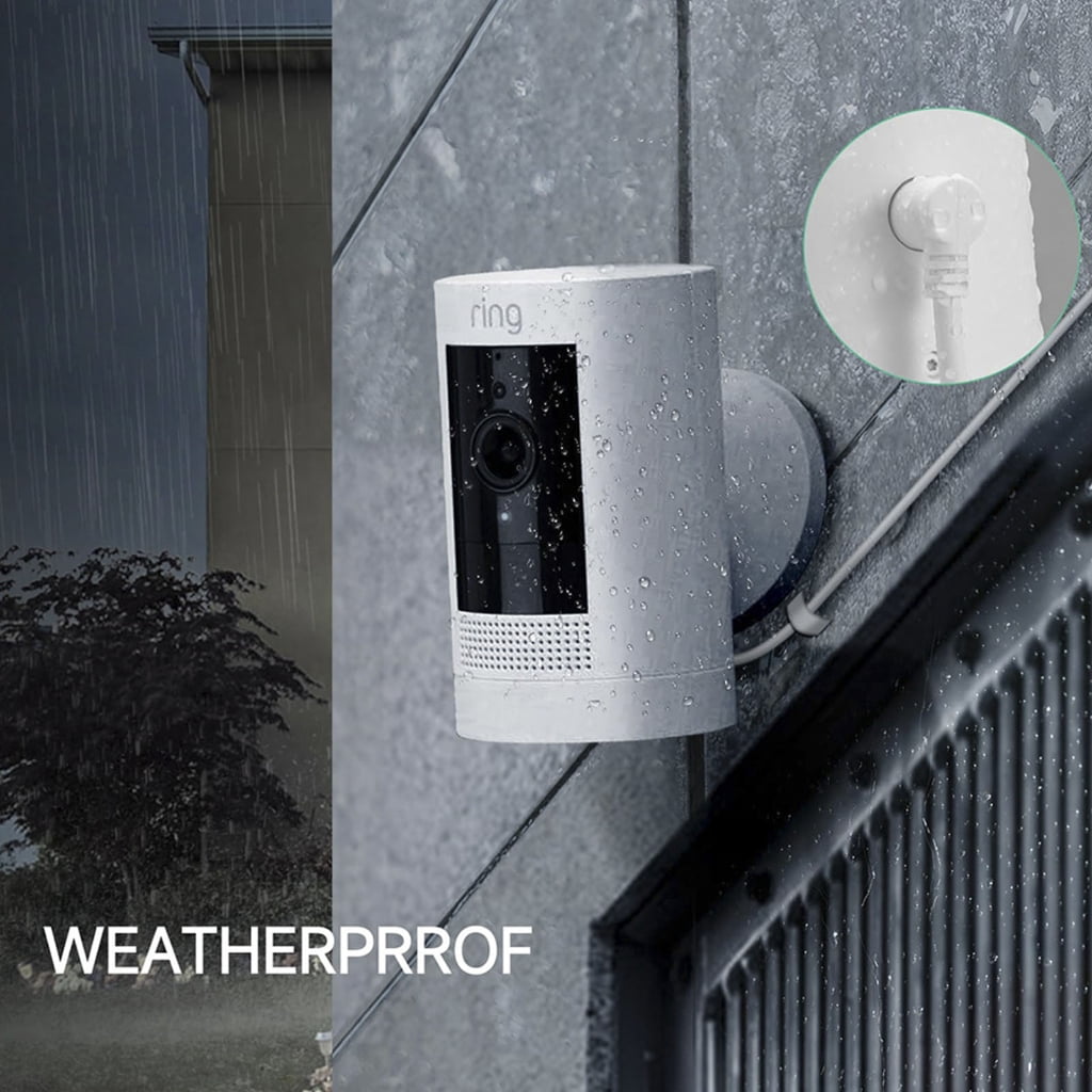 Weatherproof Power Charging Cable for Security Cameras Indoors and Outdoors