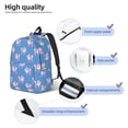 thumbnail image 4 of Lsque Cute Poodle Dog Pattern Canvas Daypack, Durable Backpack, High-quality Versatile Backpack,Vintage Compact Backpack-Small, 4 of 6