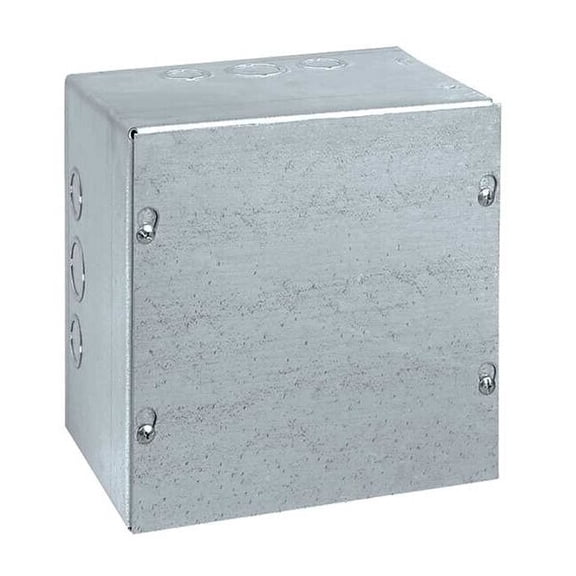 Wiegmann Enclosure,Mtlc,16In.Hx 16In.Wx4In.D SC161604GNK