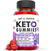 (1 Pack) Ket-O-Zempic Keto ACV Gummies - Supplement for Weight Loss - Energy & Focus Boosting Dietary Supplements for Weight Management & Metabolism - Fat Burn - 60 Gummies