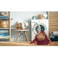 thumbnail image 2 of Ahgly Company Machine Washable Indoor Rectangle Transitional Crimson Red Area Rugs, 7' x 10', 2 of 7