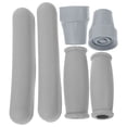 thumbnail image 1 of WORGEOUS 1 Juego de Kit de muletas, empuñadura de mano para axilas, almohadilla cómoda para pies, almohadilla para muletas para herramienta de muletas para axilas, 1 of 7