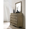 thumbnail image 5 of Loiret Light Grey Finish Wood Storage Platform Queen Wall Bed with Dresser and Mirror, 5 of 11