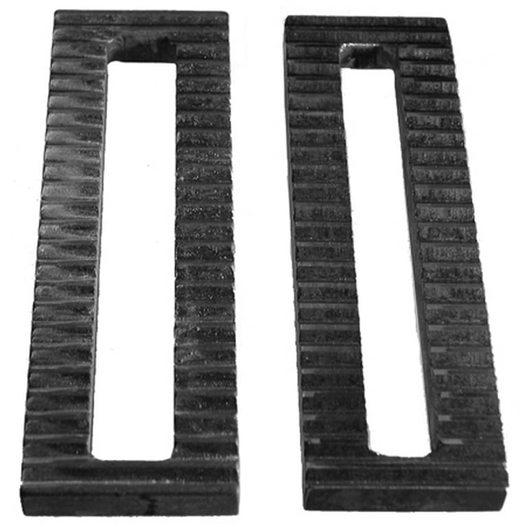 UB Machine Serrated Steel Plate .75 Slot .5 x 2 x 6 UB Machine Serrated Steel Plate .75 Slot .5 x 2 x 6