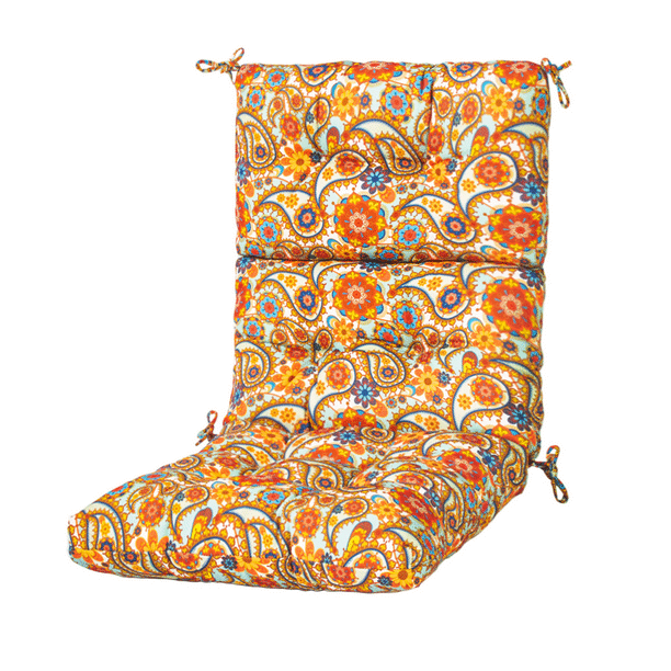 1/2/4 pcs 44x21 inch Outdoor Chair Cushion High Back Rocking Chair