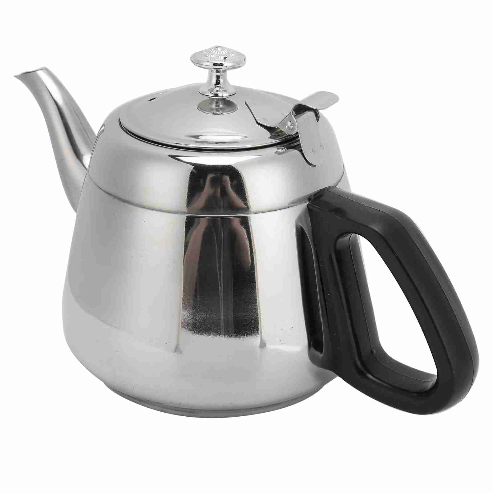 M Buder 1.5L Stainless Steel Stovetop Teapot with Infuser Filter, Food Grade 304 Tea Kettle for Loose Leaf Tea (1.5 Liters / 50.7 oz)