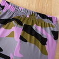 thumbnail image 5 of Taybagh Baby Outfits Girl 1-6Y Girl Clothes Heart Printed Top with Skirt Patch Camo Pants Winter Outfit Purple 5-6 Years, 5 of 8