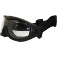 thumbnail image 1 of Heron Kit Clear, Smoke and Yellow Lens Matte Black Frame Motorcycle Goggles, 1 of 5
