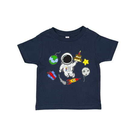 

Inktastic Astronaut Birthday Gift Toddler Boy or Toddler Girl T-Shirt
