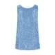 thumbnail image 4 of mfyjkho Tops De Gimnasio Para Mujer, Vestido Informal De Lentejuelas Con Cuello Redondo Y Sin Mangas Para Mujer, De Moda, Primavera Y Verano Tops De Tallas Grandes M, 4 of 5