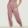 thumbnail image 1 of Womens Jogging Pants Casual Sweatpants With Pocket Elastic Waist Pants For Workout Running, 1 of 7