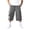 Gray, variant on SOOMLON Mens Cargo Capri Pants Big and Tall Elastic Waist Half Pants Loose Outdoor Pants Trendy Weekend Clothes