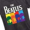 thumbnail image 3 of The Beatles - Band Members Colorblock - Women's Short Sleeve Graphic T-Shirt, 3 of 6