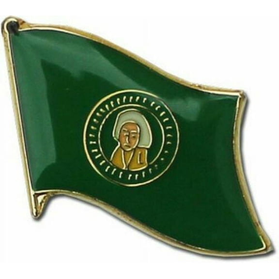 State of Washington WA Flag Bike Motorcycle Hat Cap lapel Pin