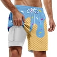thumbnail image 1 of Maillot de Bain Homme Haute Extensibilité Short de Bain Homme Extensible Upf Maillot de Bain Homme Short de Bain Homme Plage Été Confortable Maillot de Bain Short de Planche de Plage, 1 of 4