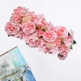 thumbnail image 3 of Wedding Arch Flowers Row, Table Runner Centerpieces - Rose Flower Arrangements Decor for Sweetheart Reception Wedding Ceremony and Flower Wall Backdrop, 3 of 6