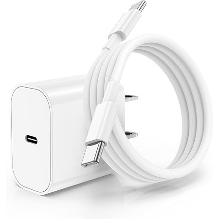 Quyaojz for iPhone 17 16 15 Charger Fast Charging Block 10ft USB C to C Cable Cord Long and 20W Type C Charger Plug Compatible With iPhone 17 Max/15 /15/Pods/ /Mini/Power Adapter Cube Brick Box