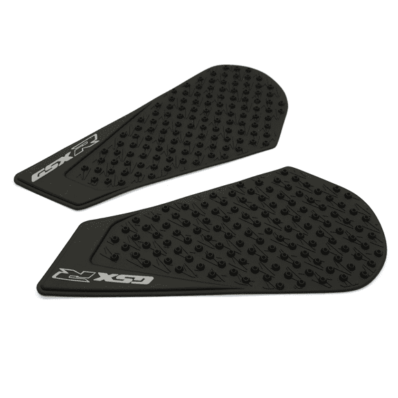 Black Gas Fuel tank Side pads Protector Knee Grip Traction Compatible with Suzuki GSXR600 GSXR750 2011-2022