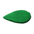 thumbnail image 3 of Plato de Sushi de hoja Artificial, adornos, bandeja para servir Sashimi, decoración, 200 Uds. verde oscuro, 3 of 8