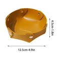 thumbnail image 2 of OAVQHLG3B Jewelry Tray, Valet Tray PU Leather Tray for Men Key Wallet Coin Box Travel Valet Tray, 2 of 3