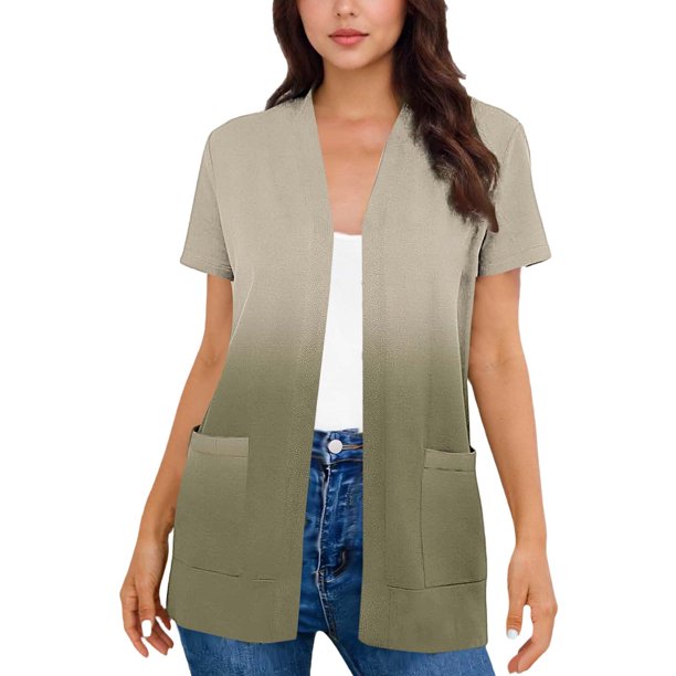 Camiseta de Cuello Redondo de Color Sólido Casual de Ajuste Suelto con Poliéster Suave, Camiseta de Verano para Uso Diario en Casa O Trabajo