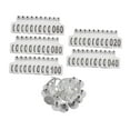 thumbnail image 2 of yotijay 100 Pieces Cattle Ear Tags Farm Supplies Animal Earring Marker for Livestock White, 2 of 8